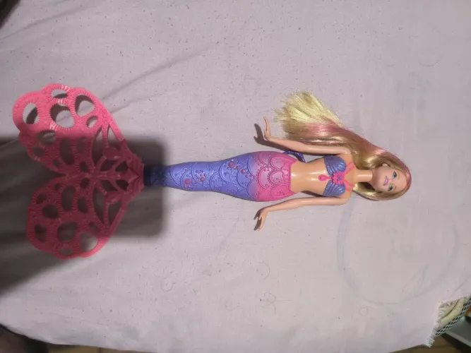 Boneca Barbie Sereia Bolhas