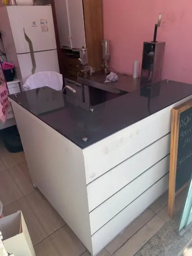 Balcão MDF em L preço abaixo do mercado