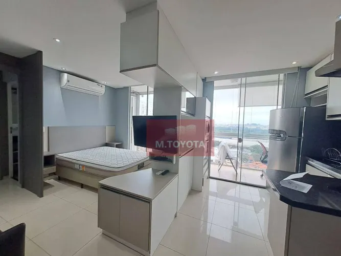 Studio com 1 dormitório para alugar, 40 m² por R$ 3.175,87/mês - Vila Augusta - Guarulhos/