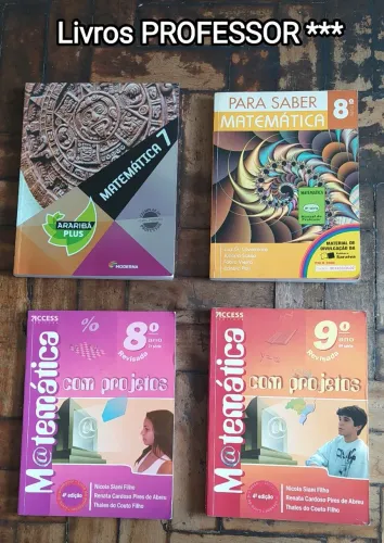 Livros PROFESSOR * R$30 CADA***