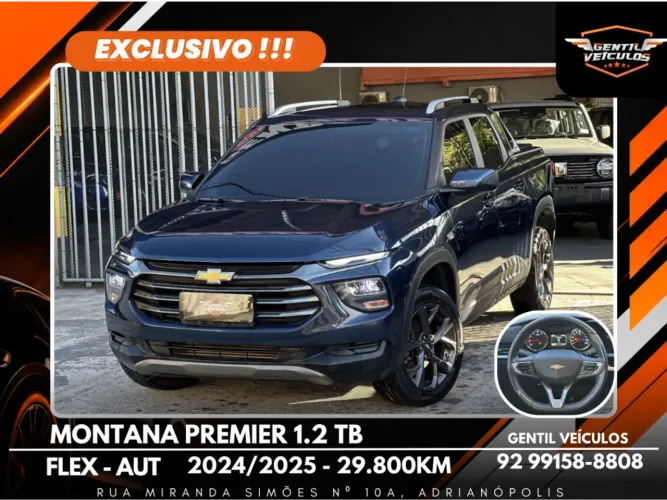 Chevrolet Montana Premier 1.2 Turbo Flex 12V Aut. 2025