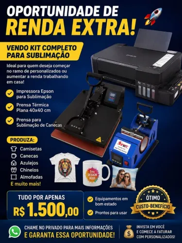 Kit de sublimação