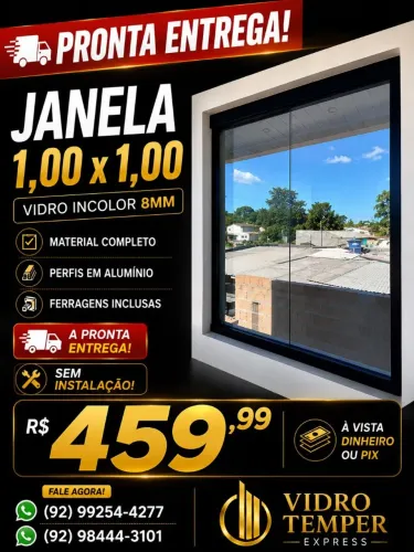 Janela blindex