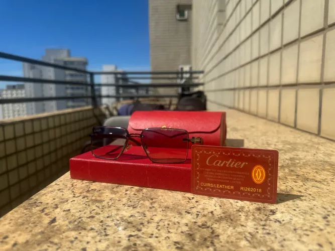 Lindo Óculos Cartier