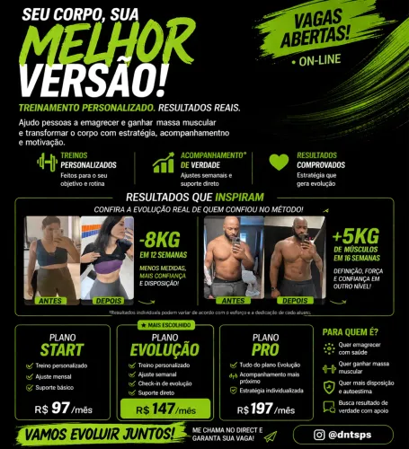 Personal on-line e presencial