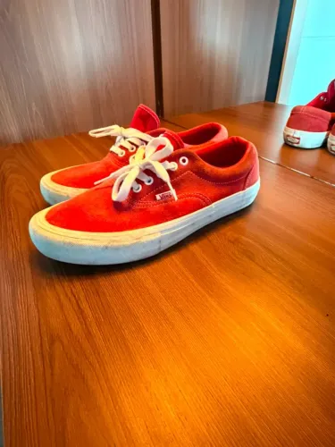tenis vans era pro vermelho