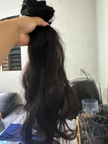 Vendo cabelo Vietnã 250g 60cm