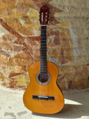 Violão Infantil Giannini N6 Natural Nylon Acústico 3/4 + Bag AVS Super Luxo