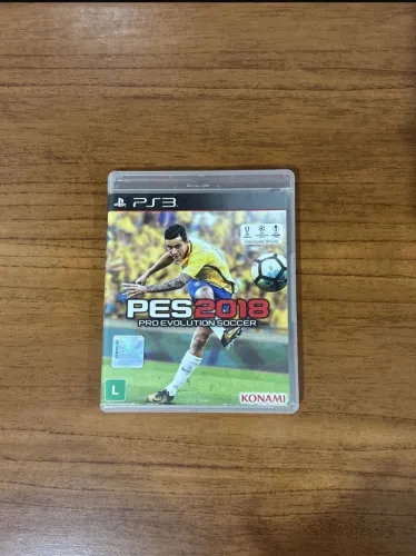 ? PES 2018 PS3 - Último PES do PS3 - Original com Manual