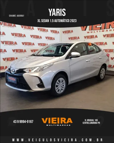 Toyota Yaris XL Sedan 1.5 Flex 16V 4P Aut. 2023