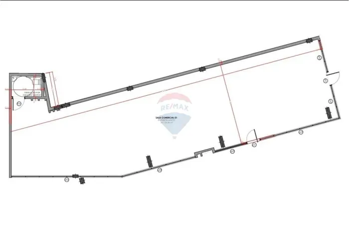 VENDA DE SALA COMERCIAL DE 135 M² NA AV. SENADOR ATÍLIO FONTANA, PEREQUÊ  PORTO BELO. FINA