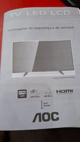 Smart tv Aoc 43 polegadas