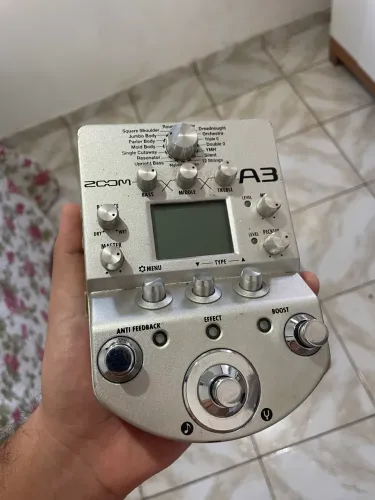 Pedaleira Violão, Zomm a3 - Nova