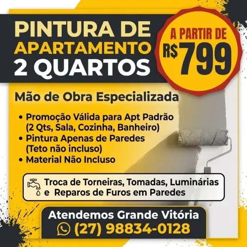 Pintor melhor preço e qualidade