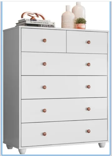 Cômoda 6 gavetas Vittoria NOVA NA CAIXA