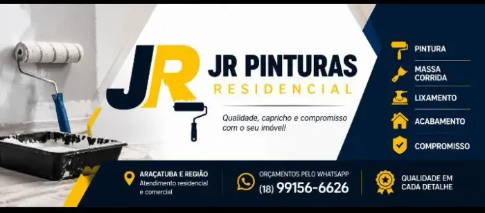 Pintura residencial e comercial em Araçatuba