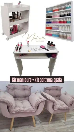 Kit manicure 5 itens (Frete grátis São Paulo Capital, Grande São Paulo e LITORAL
