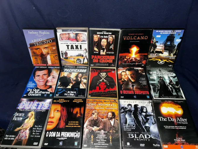 Filmes em Dvd antigos