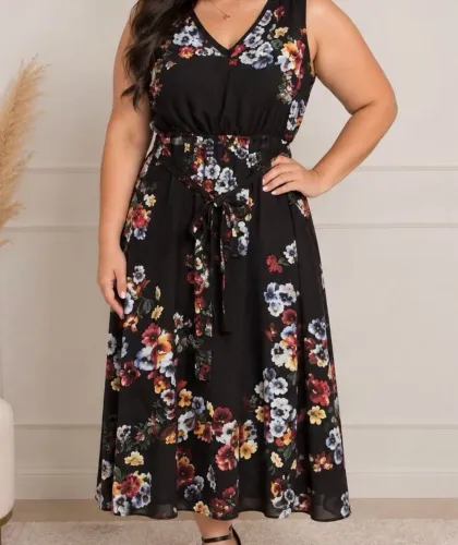 Vestido Longo TAM G loja Renner
