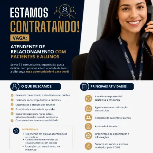 Atendente de Relacionamento com Pacientes e Alunos