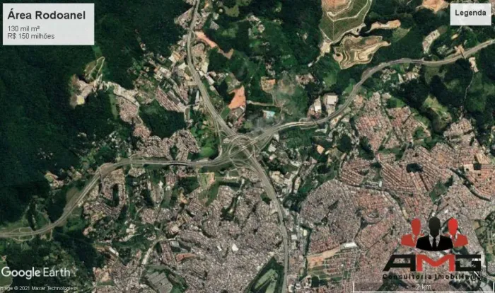 Área à venda, 130000 m² por R$ 160.000.000,00 - Jaçanã - São Paulo/SP