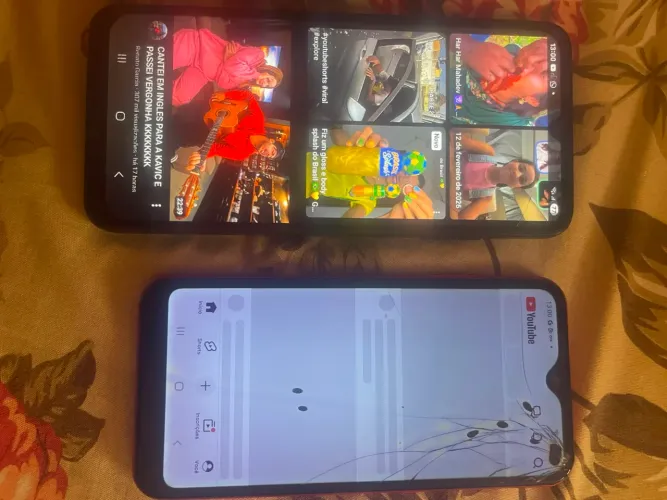 Vendo 2 celular no preço de 1 A05S ..A01 leia o anúncio