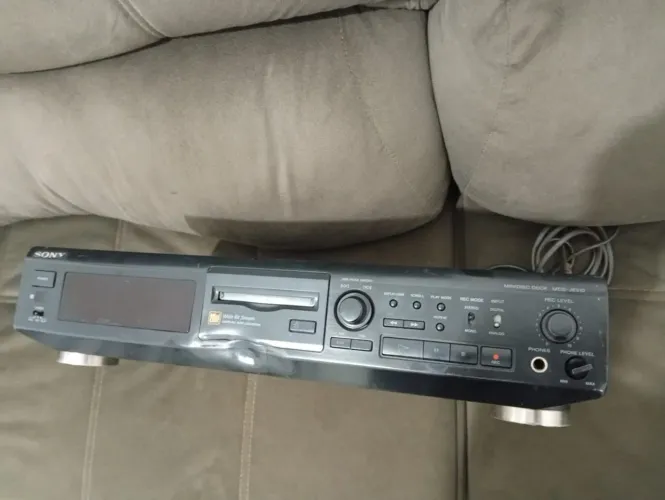 MD mínidisc deck MDS SONY