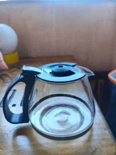 Jarra de vidro para cafeteria elétrica