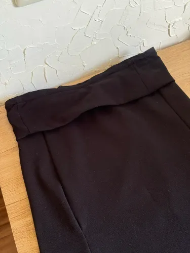 Blusa tomara que caia preta, tamanho único 