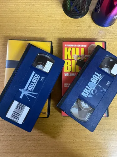 Fita VHS - Kill Bill - volume 1 e 2