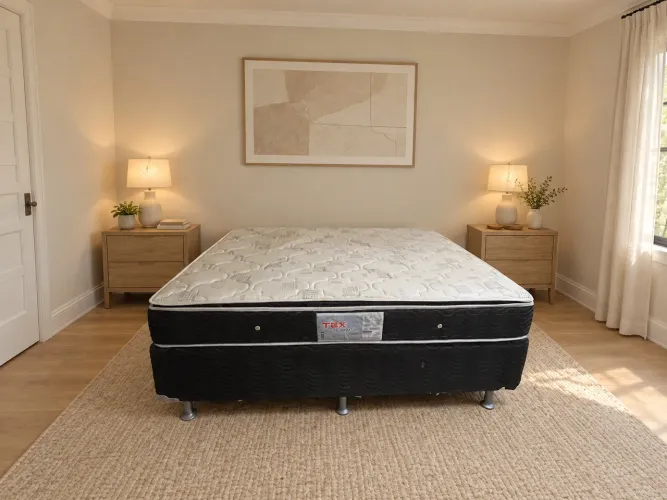 Cama Casal Box ORTOBOM pouco usada 1m38cm. 1m88cm.31cm