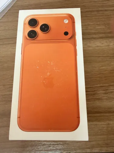 iPhone 17 pro max 256 gb laranja, novo, lacrado