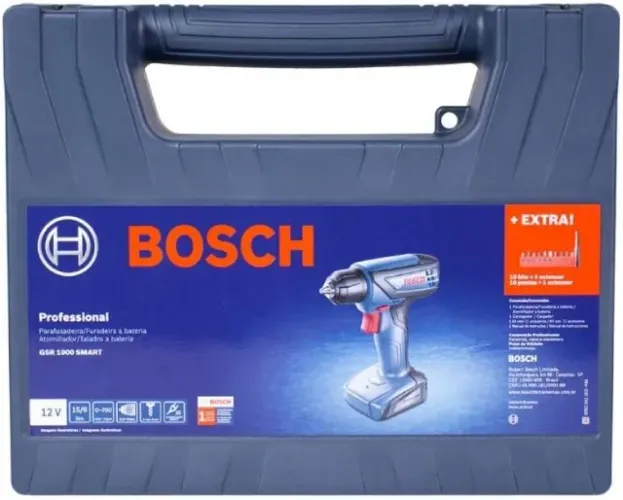 Furadeira/Parafusadeira Bosch GSR 1000 Smart