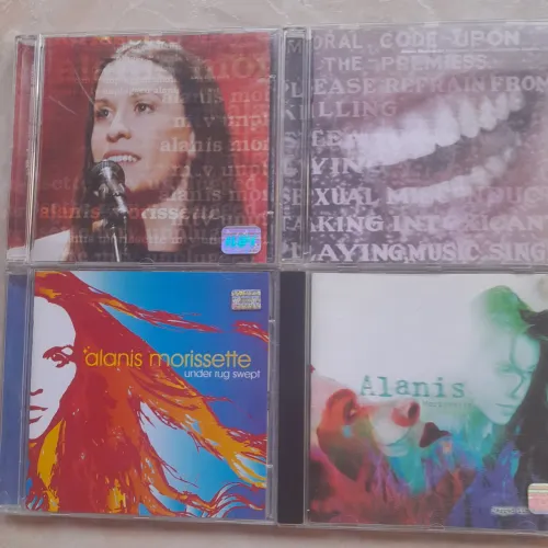 Cds Alanis Morissette - 4 cds coleção - ótimo estado