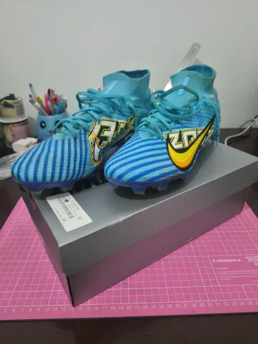 Chuteira Nike Zoom Mercurial Superfly 9 Elite KM Campo