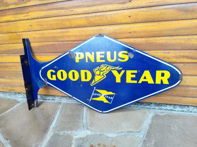 Placa decorativa Goodyear em Agatha 