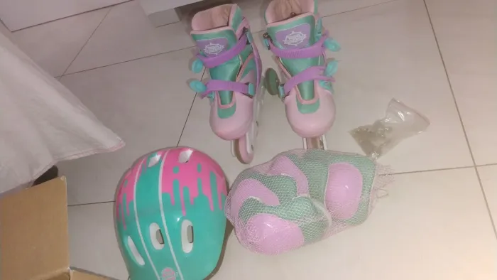 Patins lilás