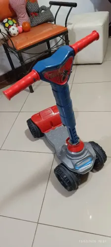 Patinete Infantil Homem Aranha
