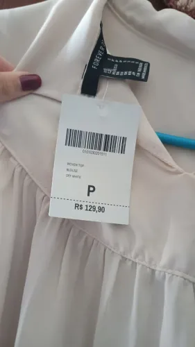 Blusa forever 21 nunca usada, ainda na etiqueta - Estilo vintage, formal