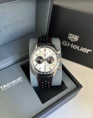 Relógio Tag Heuer Carrera Porsche Couro