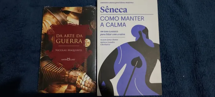Livros - Arte da Guerra e Como manter a calma