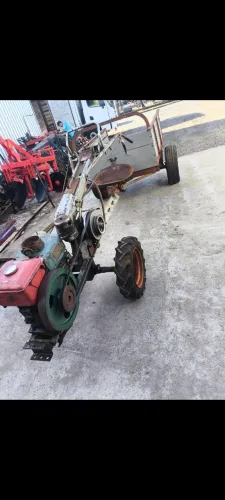 Micro trator com carretinha motor yanmar 5900