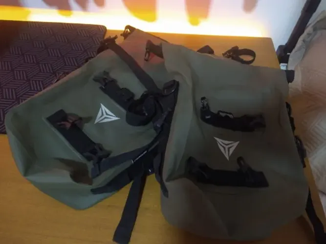 bolsa lateral bag moto impermeavel