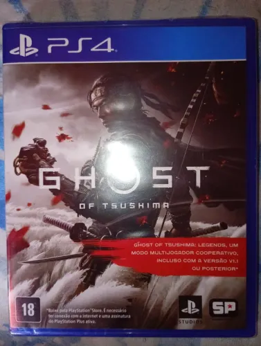 Ghost of Tsushima lacrado pra PS4