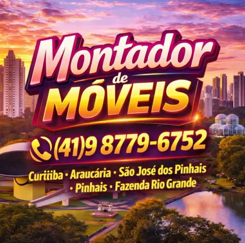 Montador de móveis Fazenda Rio Grande Mandirituba Araucária Curitiba São José Pinhais 