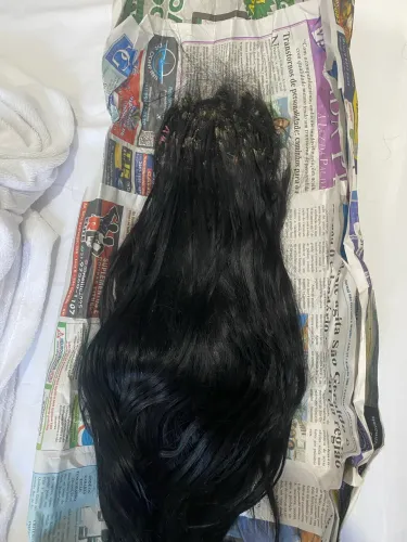 Cabelo indiano 60cm 400 gramas