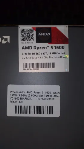 Ryzen 5 1600AF LACRADO
