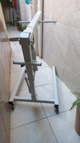 Guindaste manual hidráulico para acamados