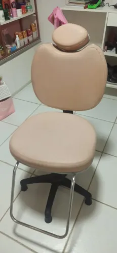 Vendo Cadeira Para Salão Cabeleireiro Maquiagem Rose Gold