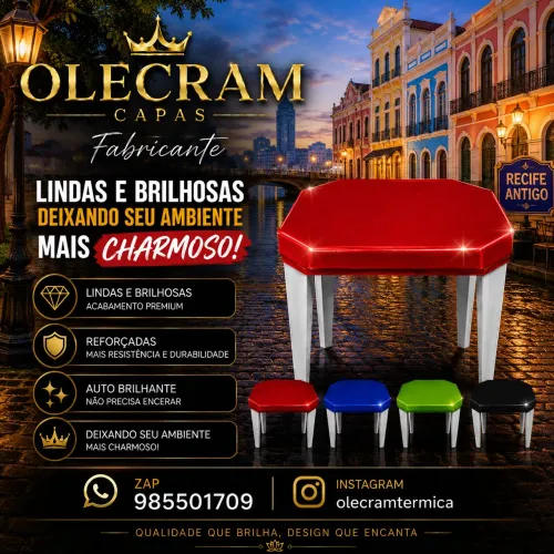 capas de mesa e de freazer 